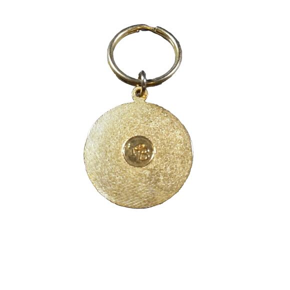 London Gold Tone Keychain Coat Of Arms - Picture 5 of 6